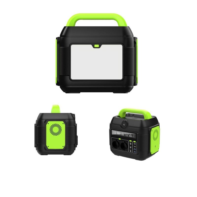 محطة توليد الطاقة المحمولة بطارية الليثيوم 200W / 300W / 600W مولدات الطاقة الشمسية ومصدر الطاقة