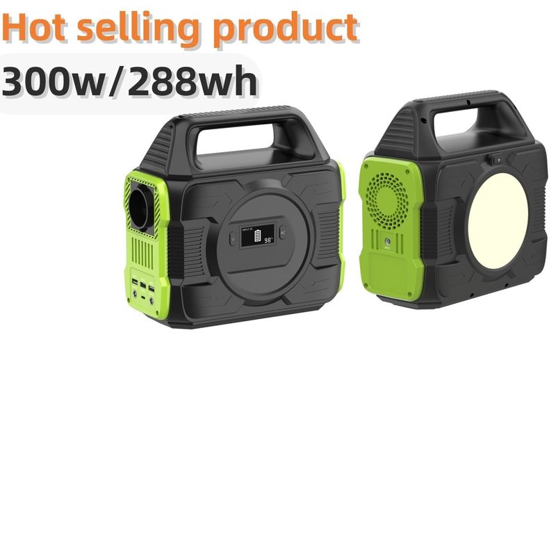 محطة توليد الطاقة الشمسية 300W/288wh قابلة لإعادة التدوير محول للطاقة الشمسية المحمولة المنزلية