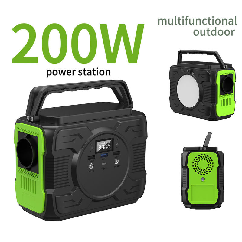 173wh السعة الاسمية التخييم الطاقة الليثيوم المحمول مع 12V / 200-300A الخروج Ec5