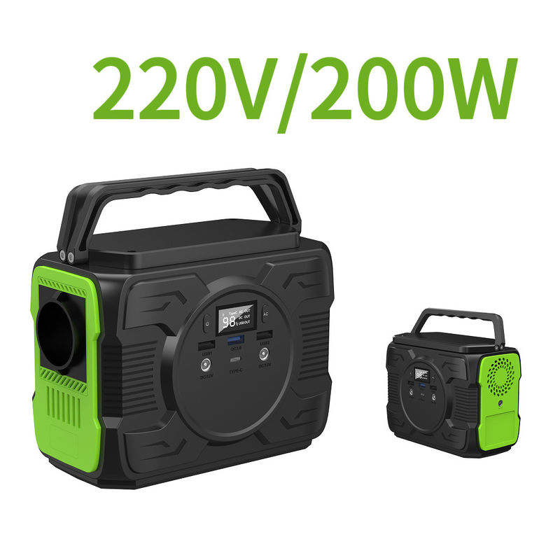 200 واط 300 واط تخزين الطاقة محطة الطاقة الشمسية المحمولة مع DC1 2 مخرج 12V-16.8V/6A S2X-173