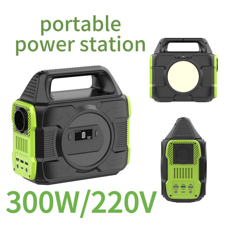 محطة الطاقة عالية التردد 300W DC إلى AC Inverter موجة الصينية النقية مع EU AC Socket