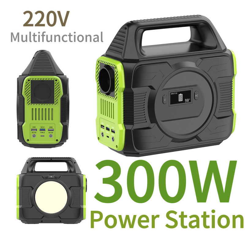 الطاقة محطات توليد الطاقة الشمسية S3 300W تخزين الطاقة المحمول إمدادات الطاقة للخارج