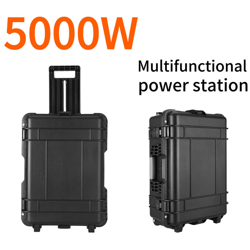 تيار الخروج التيار المتردد 15A ماكس 5000W نظام تخزين الطاقة المنزلي لمحطة الطاقة المحمولة