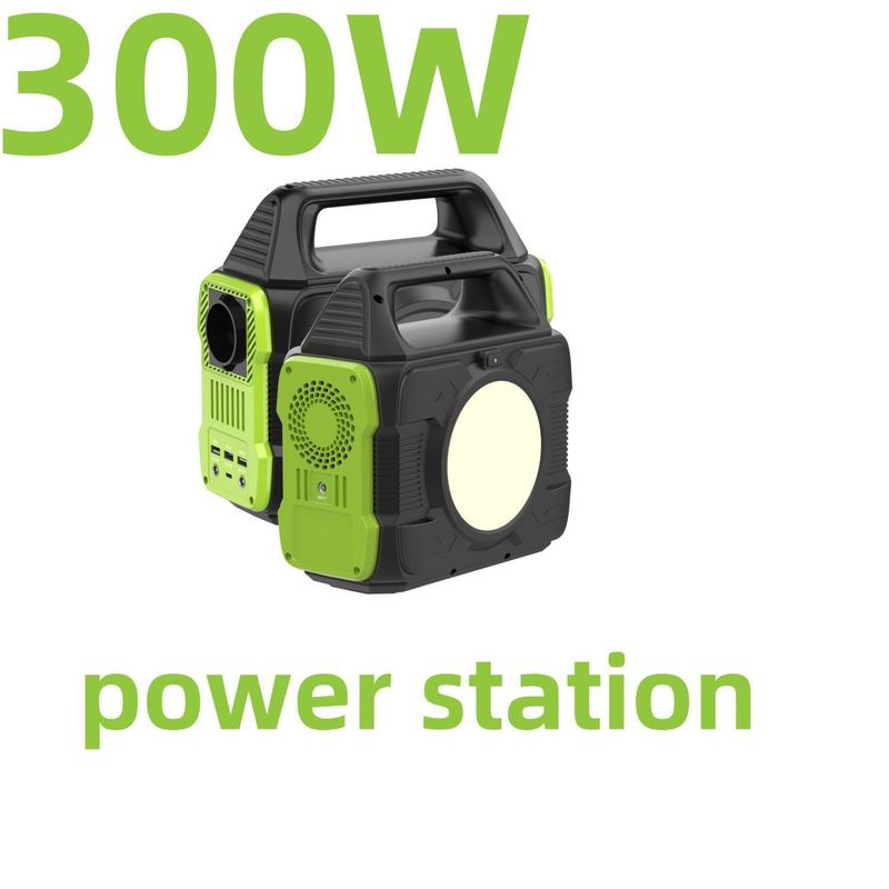 محطة توليد الطاقة المحمولة 300W 600W 1200W مولد الطاقة الشمسية لحالة الطوارئ العائلية