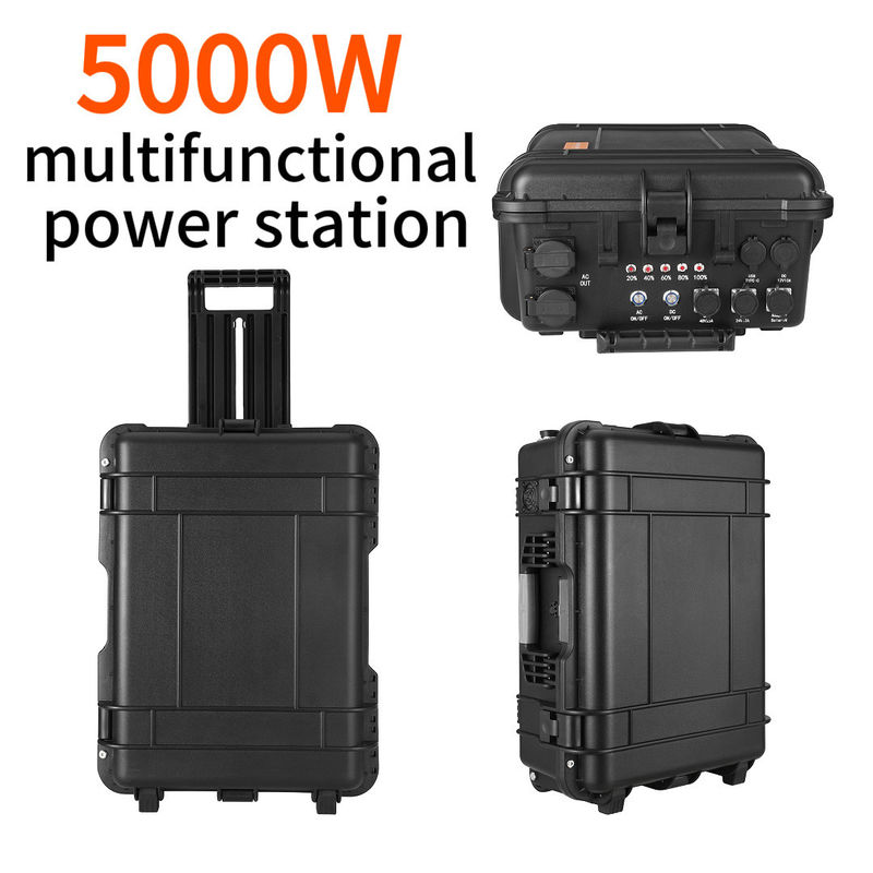 50000W بدون ضجيج 4800wh بطارية ليثيوم أيون مولد شمسي لتزويد الطاقة الطارئة