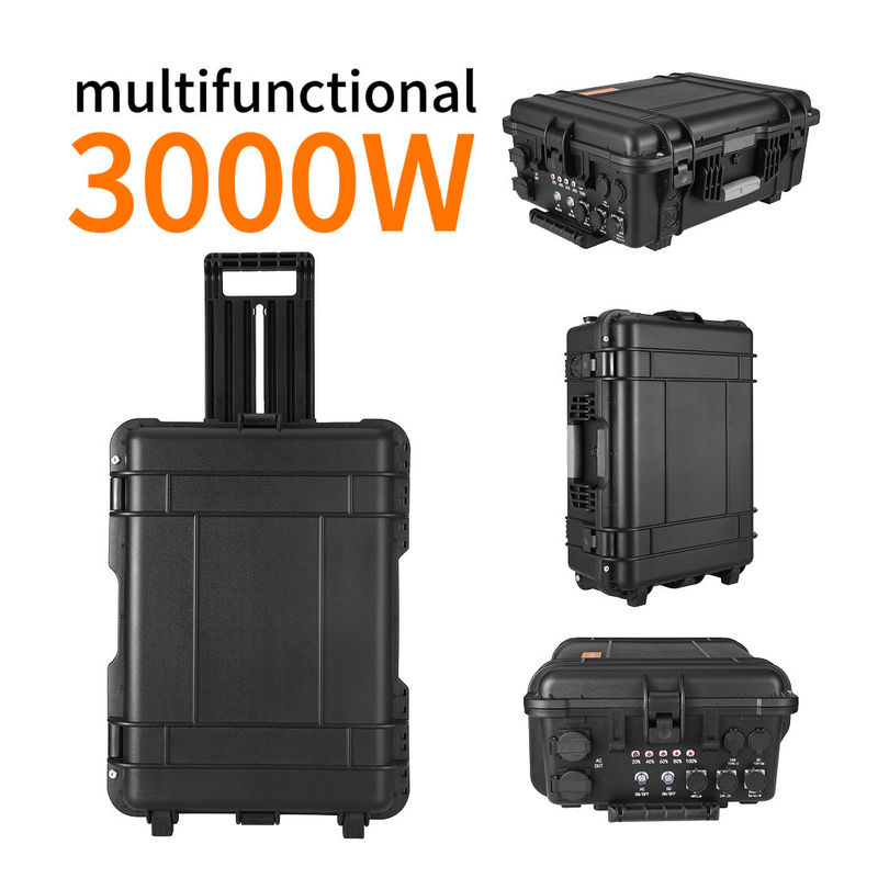 تيار الخروج المتردد 15A ماكس LT-30 3000W مصدر طاقة محمول لبطارية النظام الشمسي