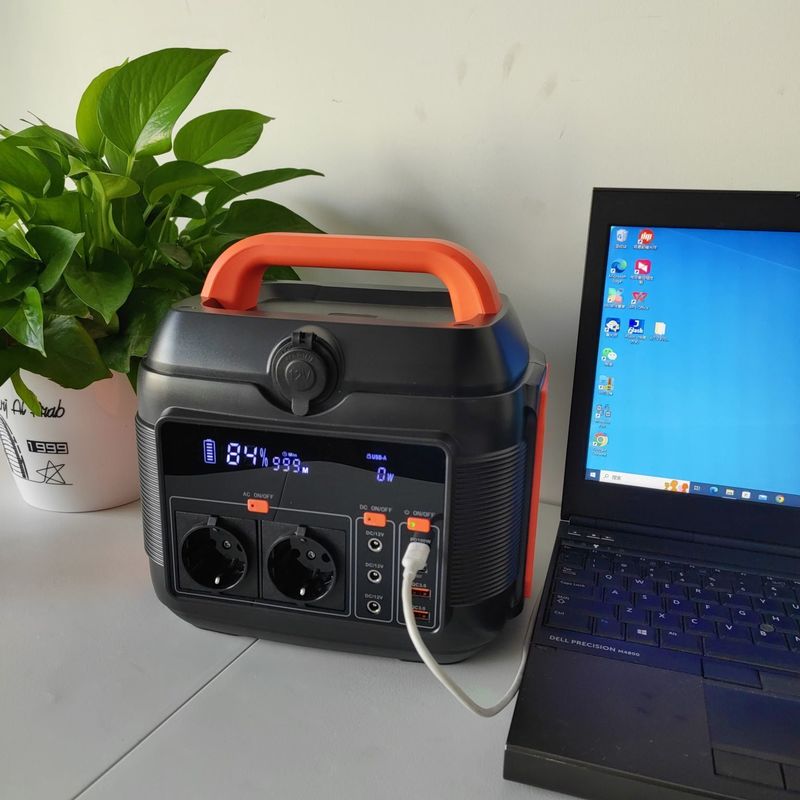 محطة الطاقة المحمولة متعددة الوظائف المباشرة 600W/576wh مع نوع C2 Pd27W الخروج