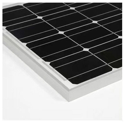 100W32 وحدات الكهرباء الكهروضوئية السيليكونية أحادية البلورات الطاقة الشمسية مع الإطار الألومنيوم مناسبة للمنزل RV البحرية
