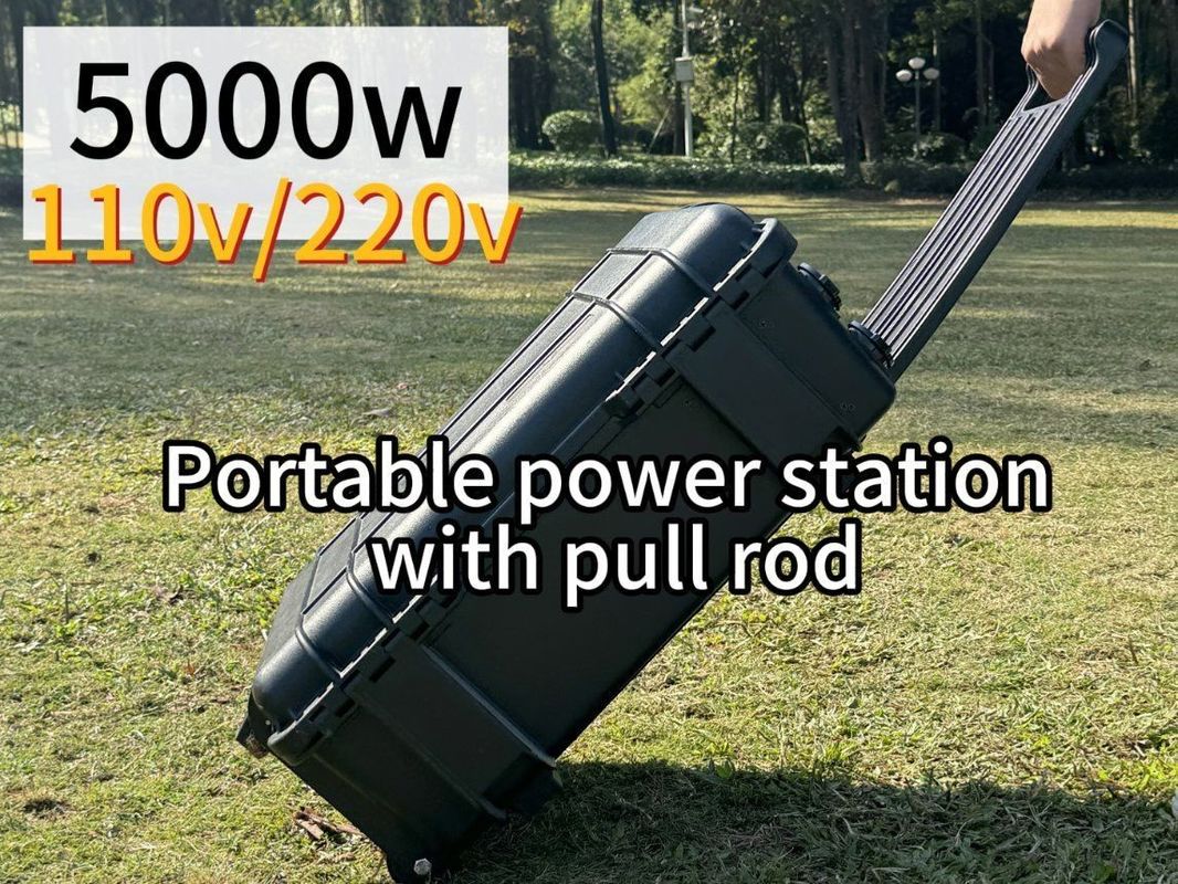3000W 4000W 5000W محرك توليد الطاقة الشمسية المحمولة بنك الطاقة لجميع المقابس 6-7 ساعة وقت الشحن