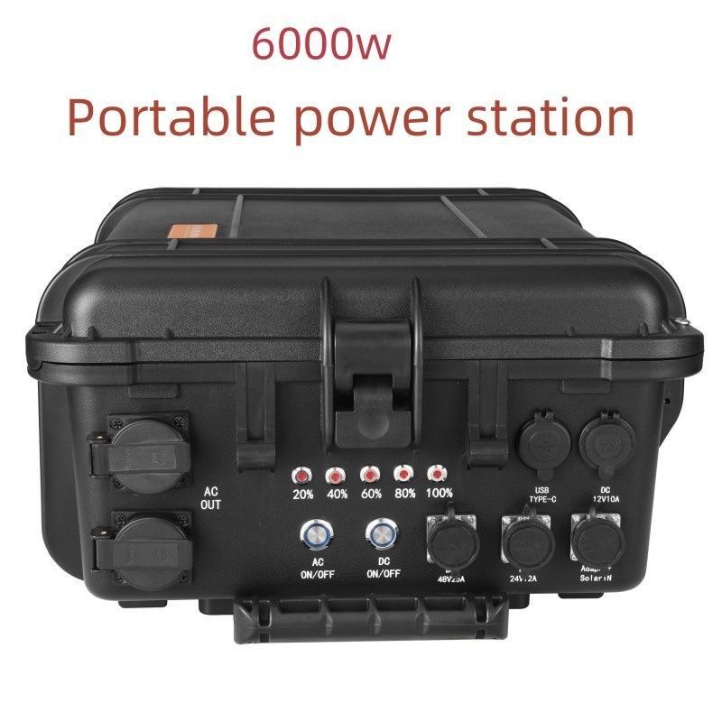 ST-60 3000W 4000W 5000W 6000W نظام تخزين الطاقة الشمسية محطة الطاقة المحمولة