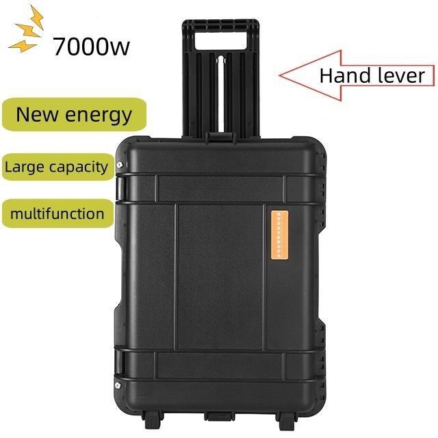 ST-70 بطارية الليثيوم الثلاثية 7000W مولد شمسي محمول للمغامرات في الهواء الطلق
