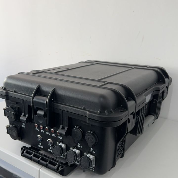 6-7 ساعة وقت الشحن باقة بطارية LiFePO4 للتخييم CPAP سيارة RV مولد شمسي 4000W