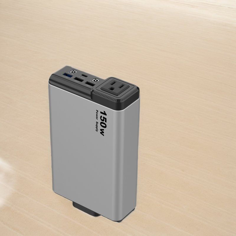 محطة بنك طاقة شمسية قابلة لإعادة التدوير 150W مثالية للتخييم في الهواء الطلق والطوارئ المنزلية