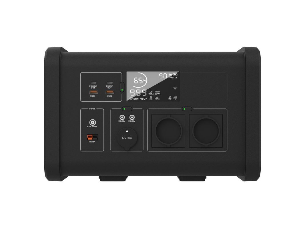 C- 40 ordm AC Output موجة الصينوسية محطة الطاقة الشمسية المحمولة للتخييم في الهواء الطلق