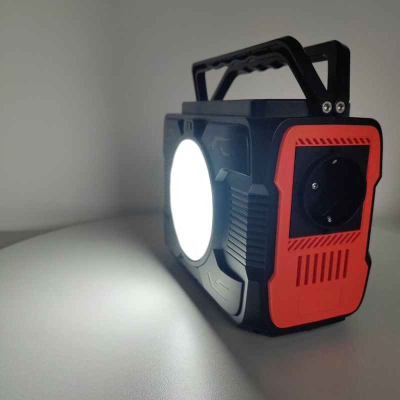 محطة الطاقة الشمسية المحمولة 200W AC DC الخروج للأنشطة في الهواء الطلق وحالات الطوارئ