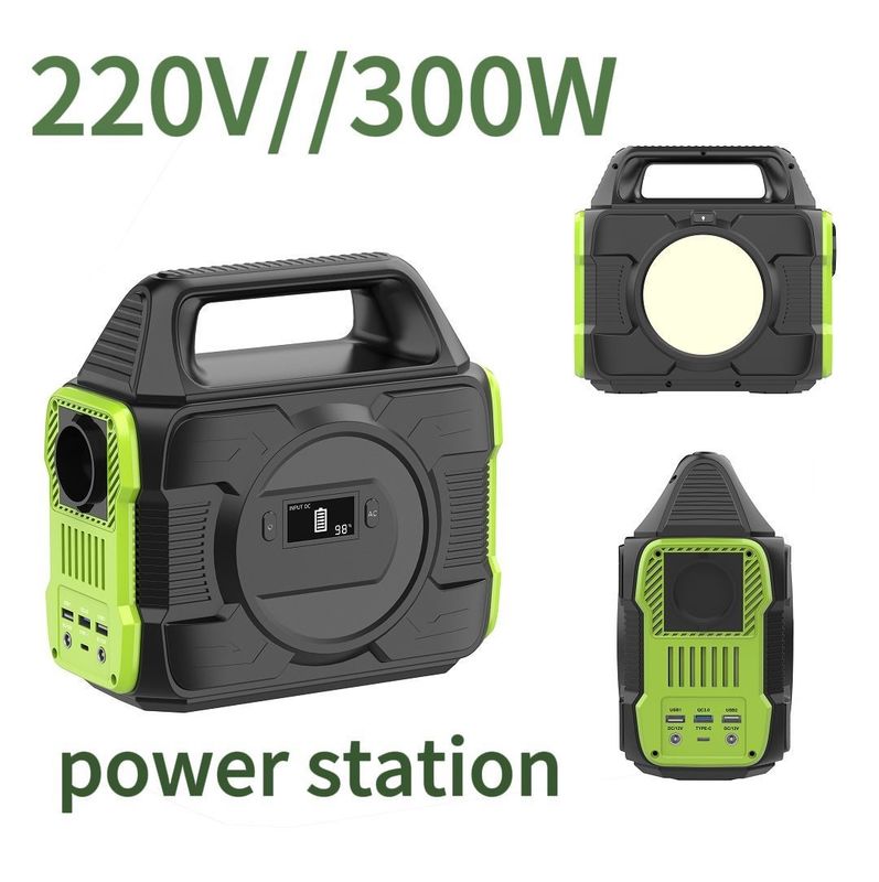S3 300W محطة الطاقة المحمولة المخصصة لليثيوم LiFePO4 بطارية بنك الطاقة 200W/600W