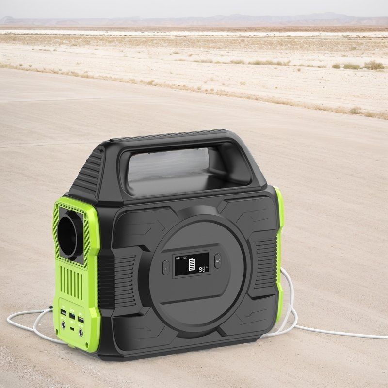 الاتحاد الأوروبي AC سوكت متوافقة جميع 300W مولد الطاقة الشمسية المحمولة للطائرات بدون طيار RV الصيانة-free