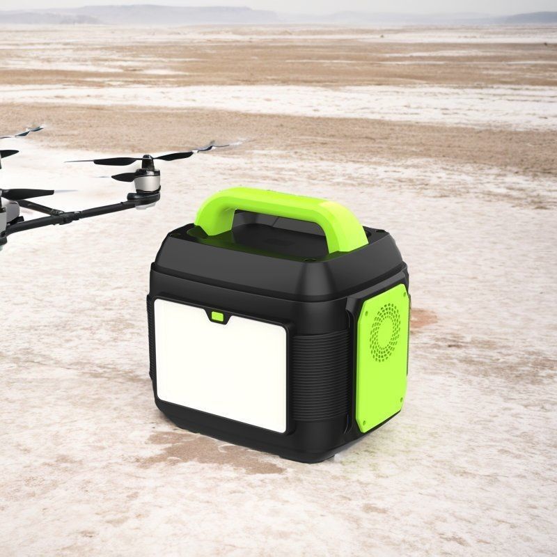 220 فولت محطة RV محمولة للتخييم في الهواء الطلق مع عرض LCD الكاشف 600W / 576wh انتاج الطاقة