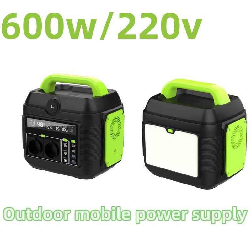 لون قابل للتخصيص 2024 مولد شمسي محمول 300W 600W 1200W لحالات الطوارئ المنزلية