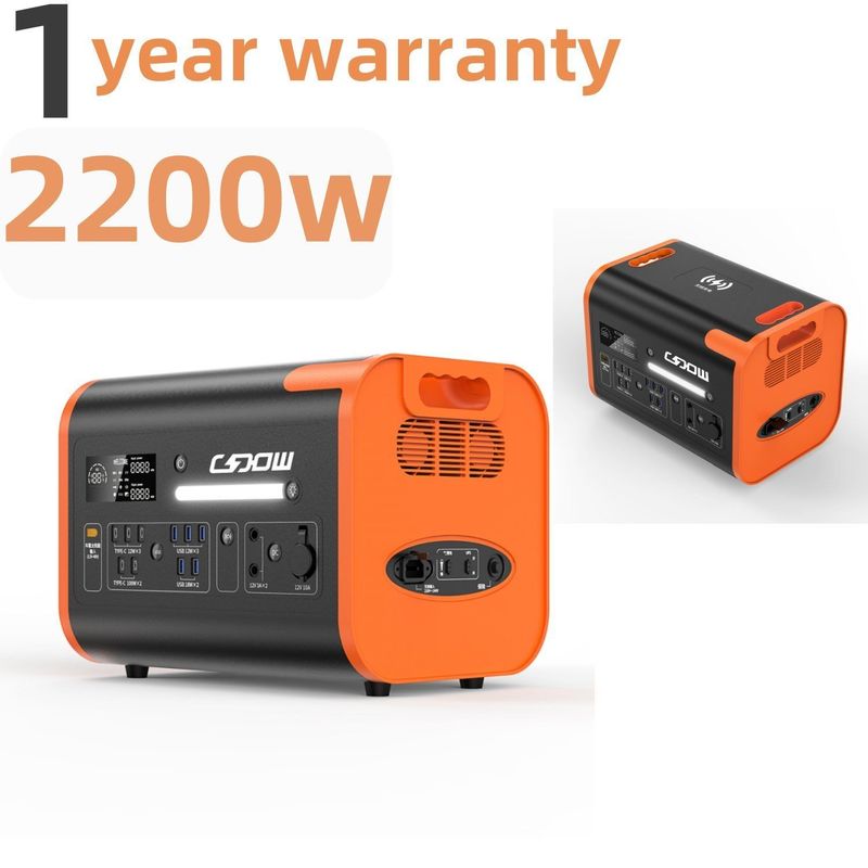 1800W 2000W 2200W 2400W مولد الطاقة الشمسية للقوارب RV والكمبيوتر المحمول تعمل بواسطة بطارية LiFePO4