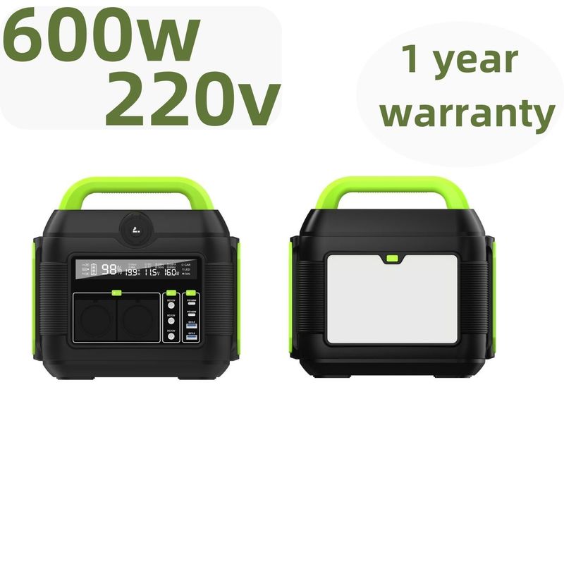 محطة توليد الطاقة المحمولة 600W 110/220V-50Hz/60Hz مولد شمسي للطاقة الصديقة للبيئة