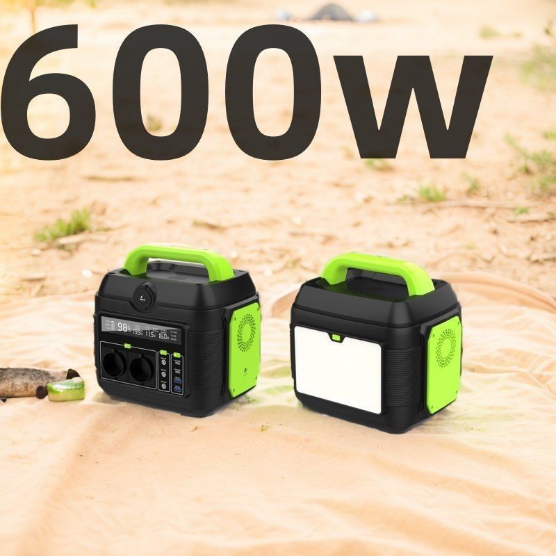 2024 تصميم جديد S6 600W طاقة سيارة خاصة محطة طاقة محمولة مولد شمسي