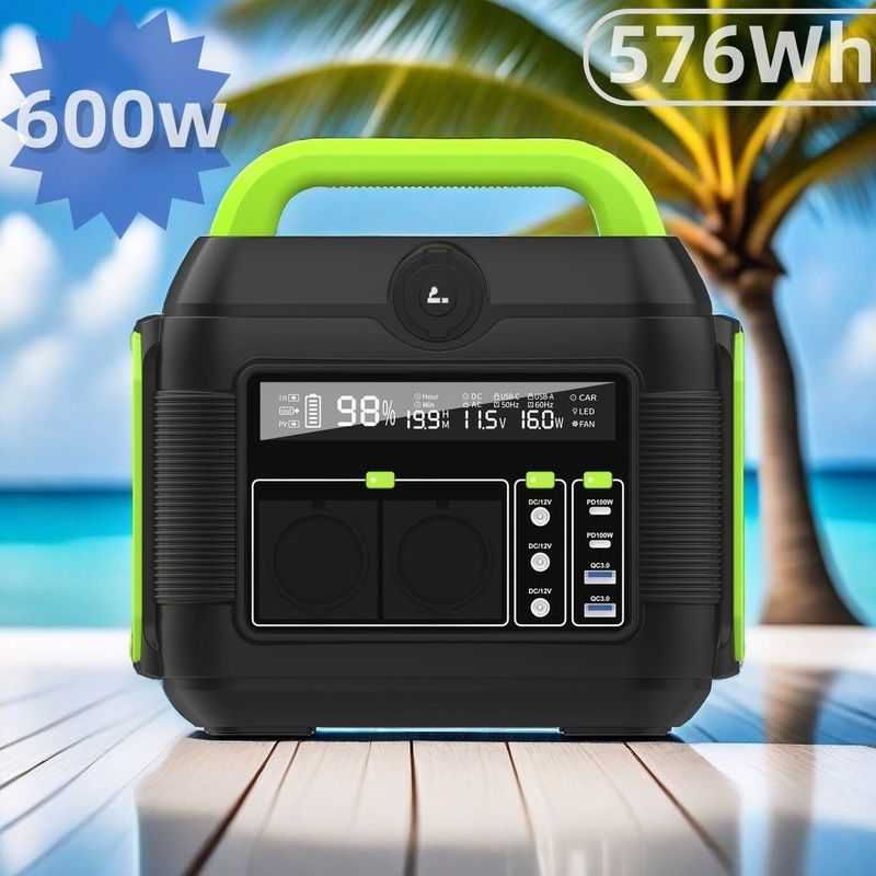 S6 600W محطة طاقة محمولة مولد شمسي لشحن الطائرات بدون طيار الكمبيوتر المحمول الهاتف المحمول