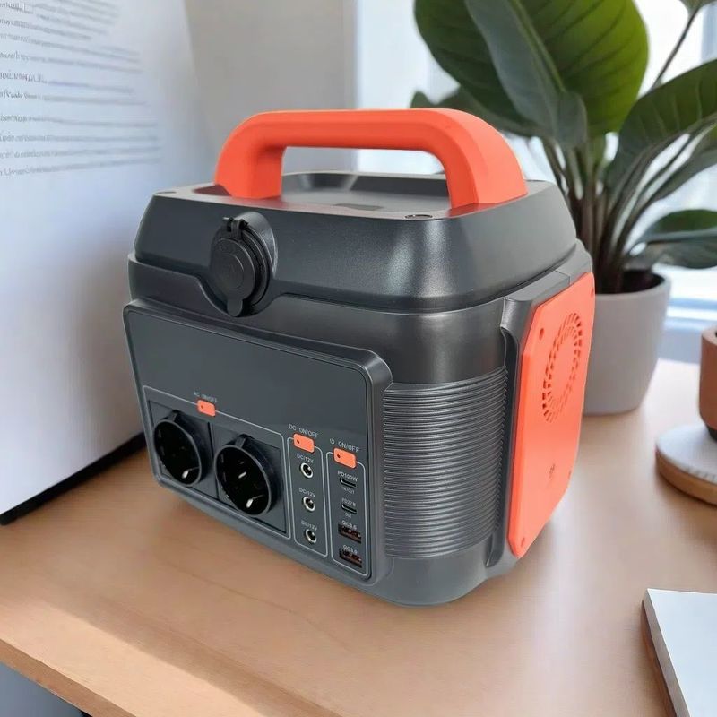 110/220V-50Hz/60Hz مولد شمسي 2200W محطة طاقة في الهواء الطلق للبطارية الليثيومية S6