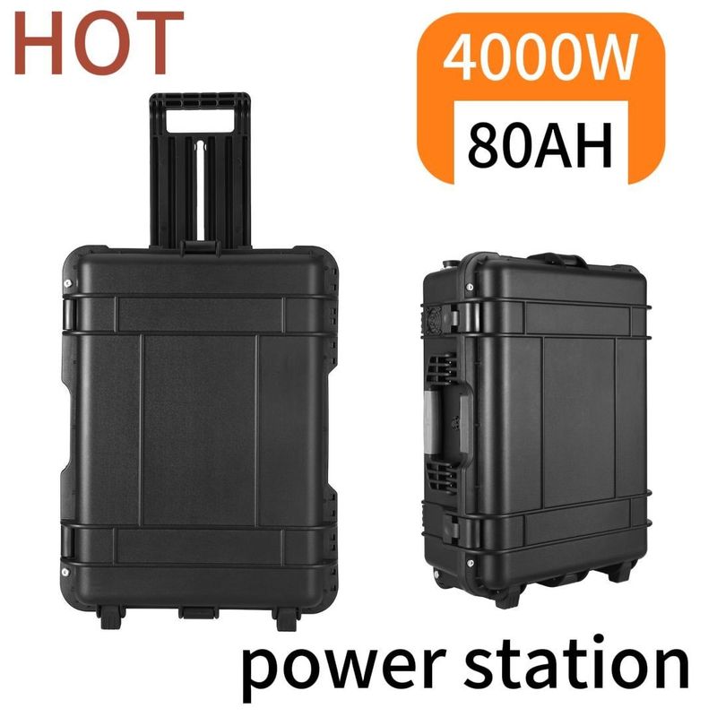 4000W 80ah مولد شمسي محطة الطاقة الطارئة المنزلية في الهواء الطلق لمصدر الطاقة