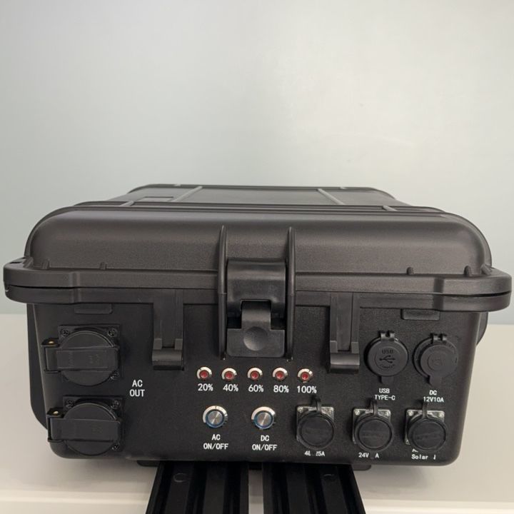 محطة الطاقة الشمسية المحمولة 6000 واط 2200 واط 3000 واط USB / Type-C 18 واط Max مع 1