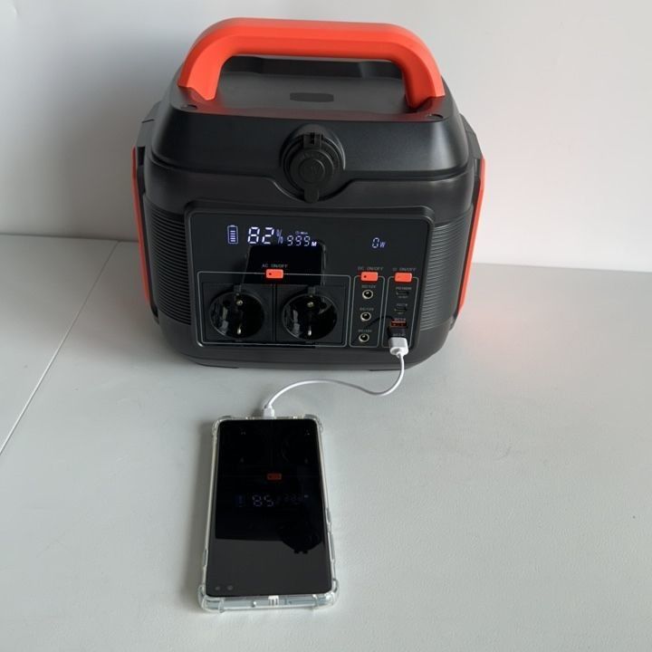 بنك الطاقة الطارئ 600W محطة الطاقة المحمولة تخزين الطاقة مع حياة دورة طويلة