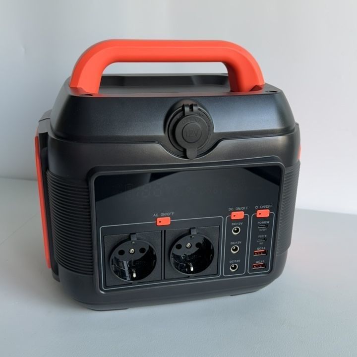 محطة الطاقة المحمولة للطوارئ في الهواء الطلق 600W / 576wh مع مخرج DC 12-13V 10A