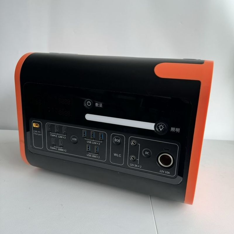ملونة 2200W2048wh/40ah بنك الطاقة المحمول محطة توليد الطاقة الشمسية 2kw للسوق الأوروبية