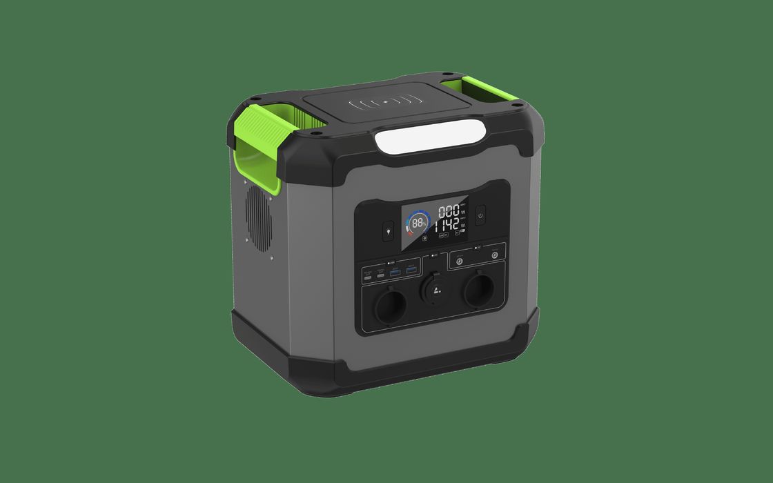 ST15 متعددة الوظائف 1500W محطة توليد الطاقة المحمولة ذات السعة الكبيرة لتخزين الطاقة للخارج