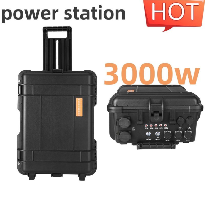 محطة توليد الطاقة الشمسية الساخنة للطائرات بدون طيار 3000W CE.Un38.3 معتمدة وقوية ABS سبيكة القشرة