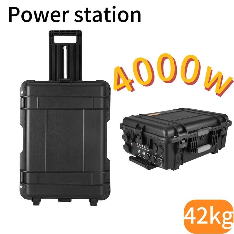 3000W/3000wh AC DC C نوع بطارية الطاقة الاحتياطية الطوارئ محطة الطاقة المحمولة سهلة