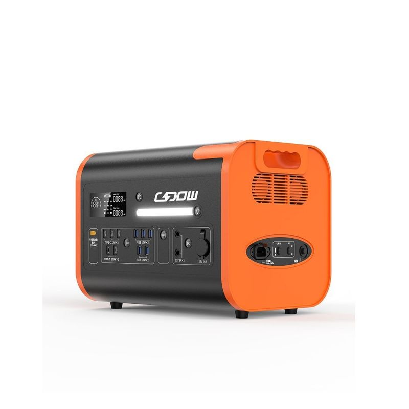 2200W2048wh/40ah محطة طاقة شمسية محمولة للولايات المتحدة العائلية للتخييم في الهواء الطلق