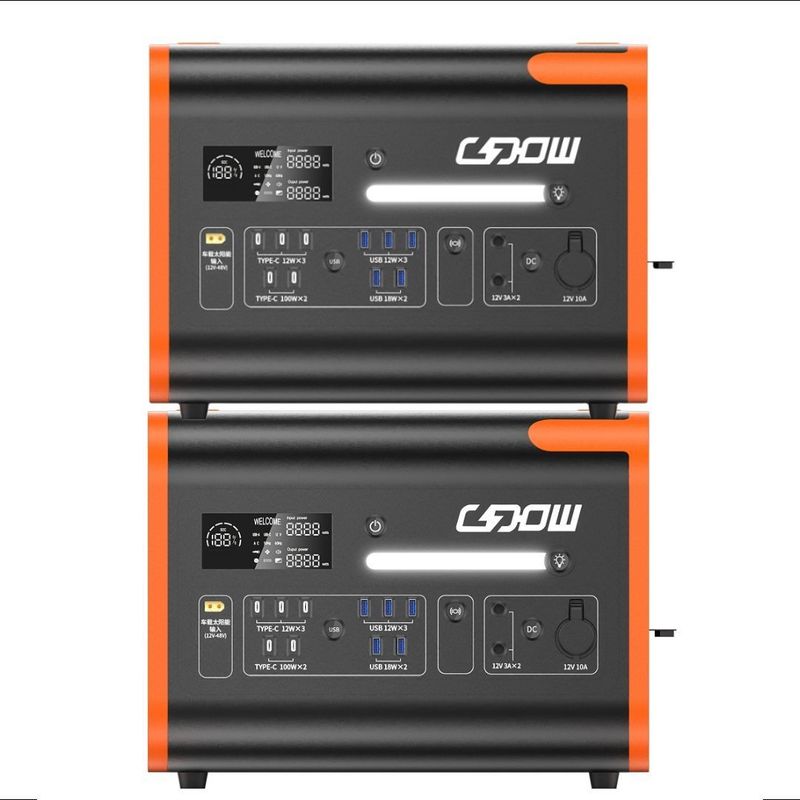طاقة محمولة ساخنة بطاقة طاقة كبيرة 22kw110V/220V لحالات الطوارئ للسيارات في الهواء الطلق