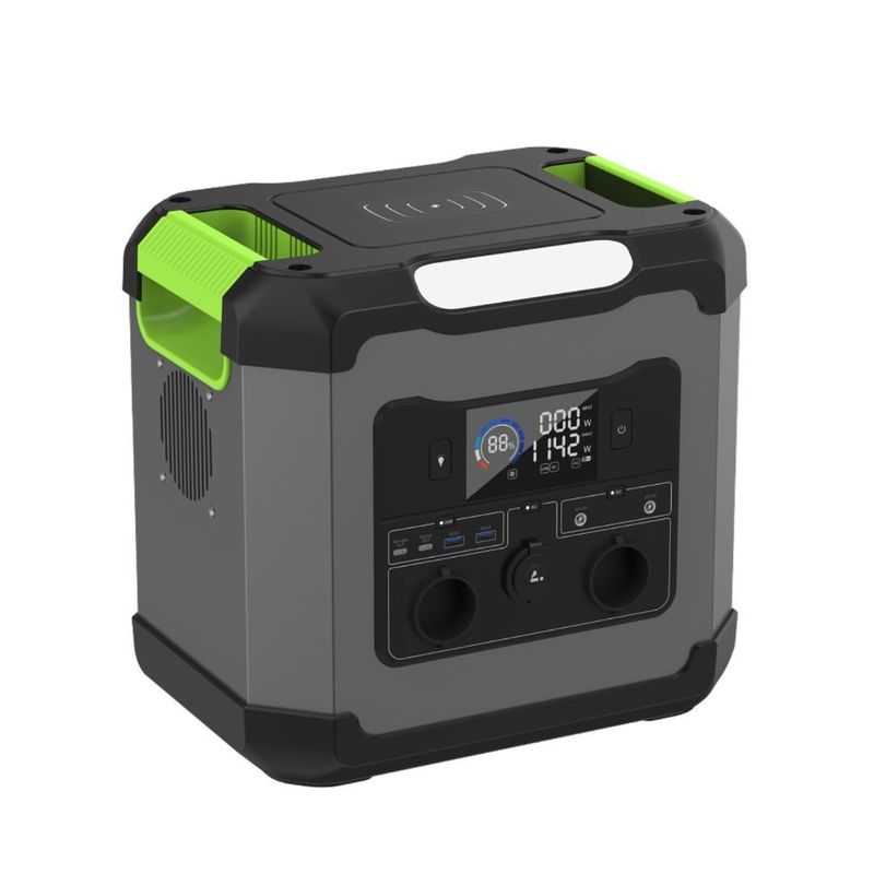 110V/220V/1500W بطارية الليثيوم الطوارئ الطاقة المتنقلة للخارج محطة الطاقة المحمولة