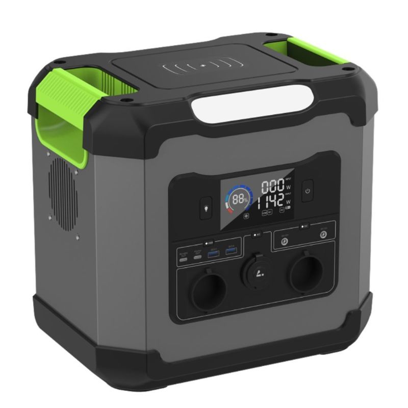 الطاقة الحارة 1500W/2000W/1200W محطة الطاقة الشمسية المحمولة مع النوع C1 الخروج 12V / 3A