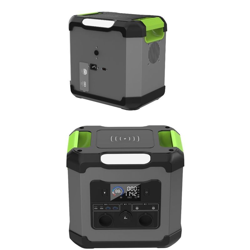 محطة الطاقة المحمولة 1500W/1344wh مثالية للمكاتب في الهواء الطلق والمواقف الطبية