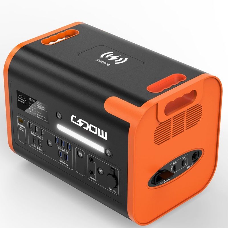 2200W/2048wh بطارية الليثيوم لتخزين الطاقة لمحطة الطاقة الشمسية المحمولة في الهواء الطلق