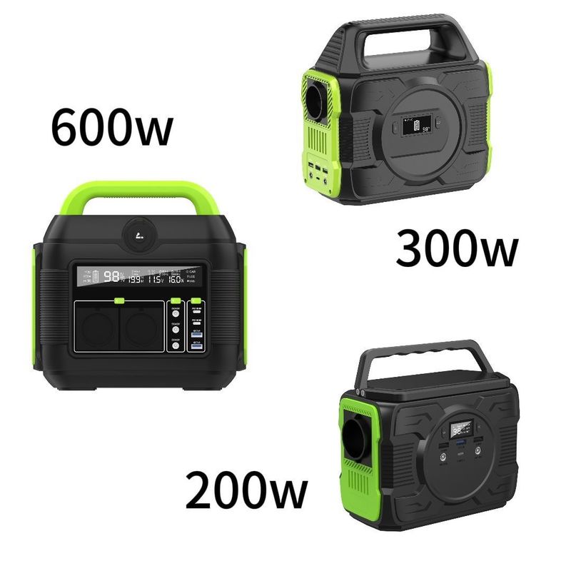 تصميم بسيط محطة الطاقة المحمولة للمنازل الخارجية مع النوع C Pd100W Pd27W