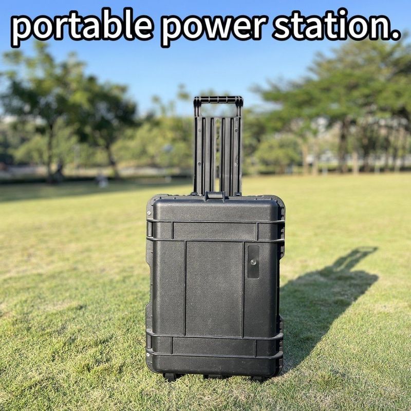 بطارية طاقة احتياطية قابلة للشحن من 3000W/4000W/5000W للسياحة في الهواء الطلق وضع شحن شمسي