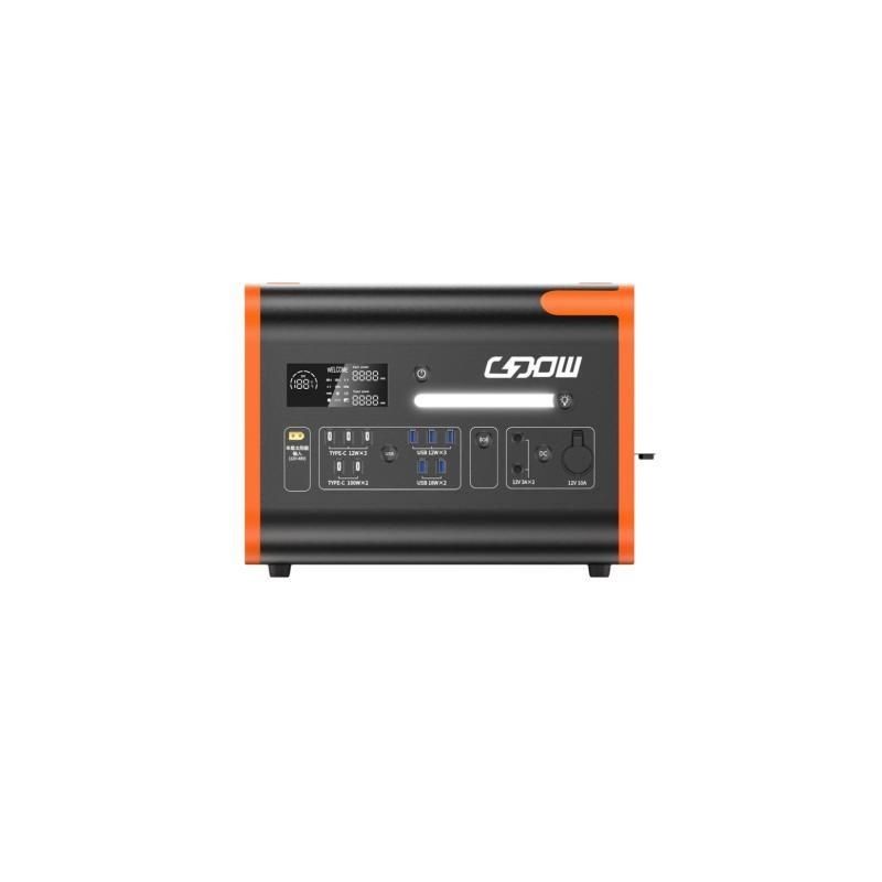 3500W مصدر طاقة ثابت 2200W نظام تخزين طاقة محمول مع محطة طاقة USB