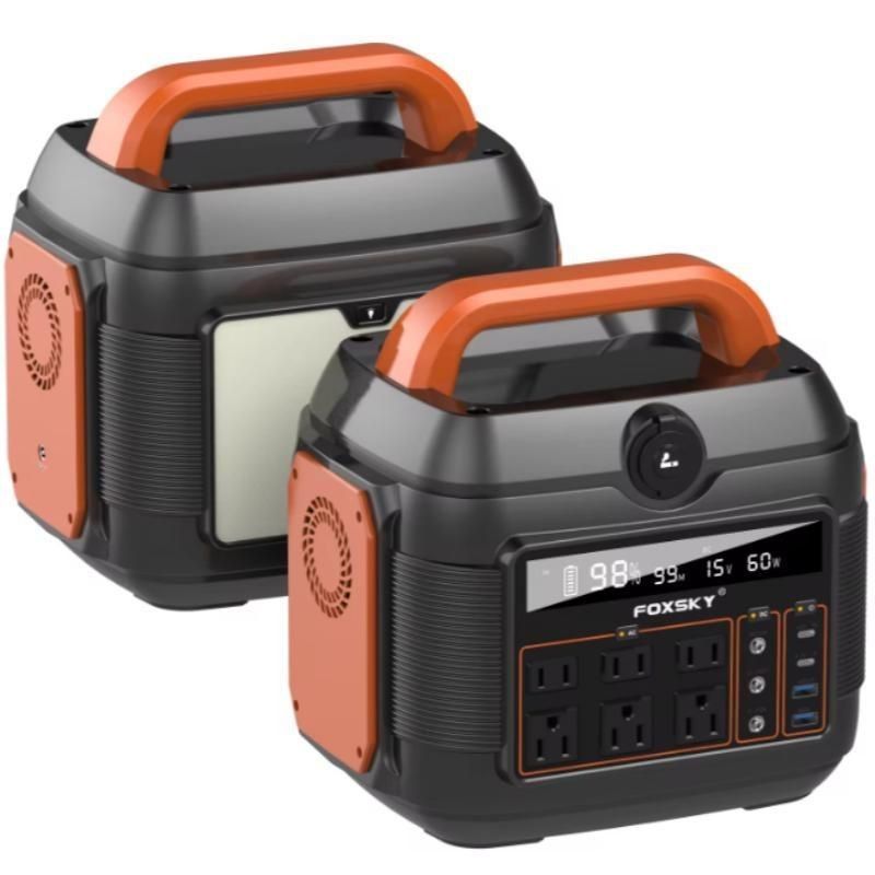 نظام تخزين الطاقة المحمول 600W / 576wh / 110V / 220V مع إخراج AC 220V 50Hz / 110V 60Hz