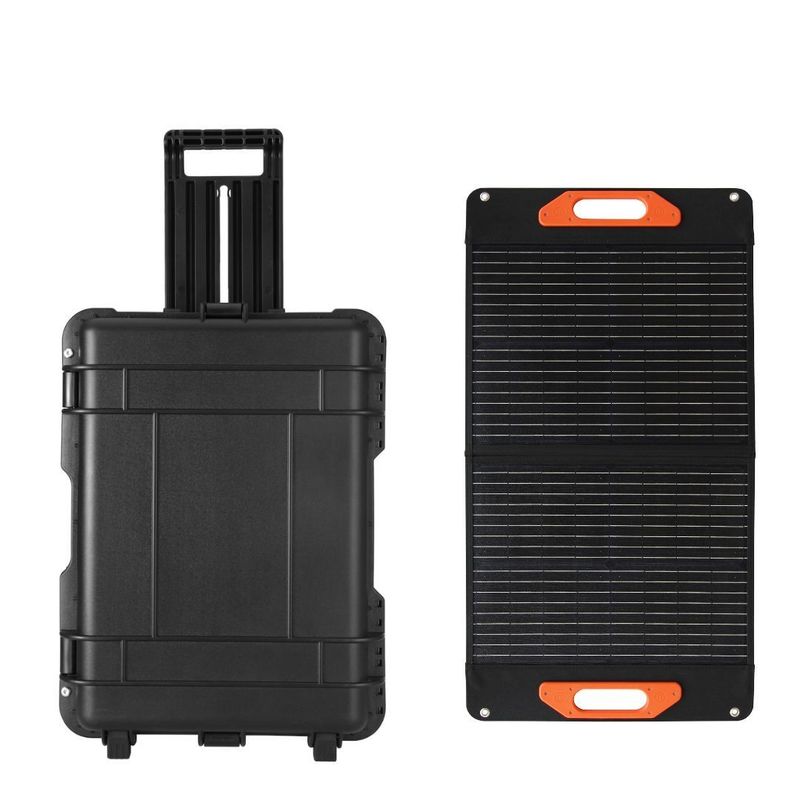محطة الطاقة المتنقلة في الهواء الطلق مع عاكس موجات الصينية النقي 3000W وبطارية LiFePO4