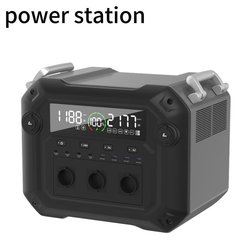 محطة الطاقة المحمولة المباشرة للطاقة للطاقة الشمسية 600W Max