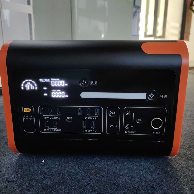600W 1200W 2000W 2200W 3600W شاحن مدمج بطارية الليثيوم عمر البطارية Po4 محطة الطاقة الشمسية المحمولة