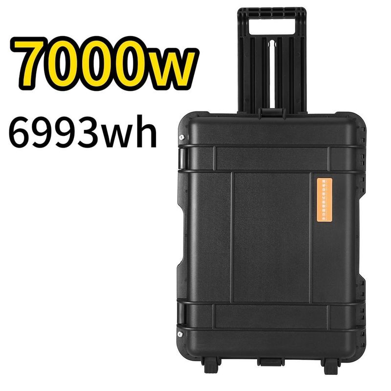 أسواق شرق آسيا 7000W/6993wh محطة طاقة محمولة للتصوير بالدروين في الهواء الطلق